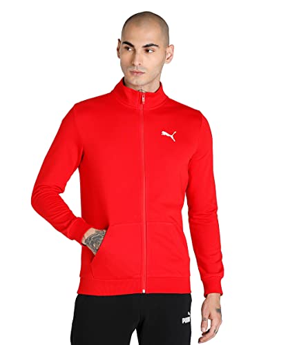 Image of PUMA Men's Cotton Standard Length High Neck Jacket