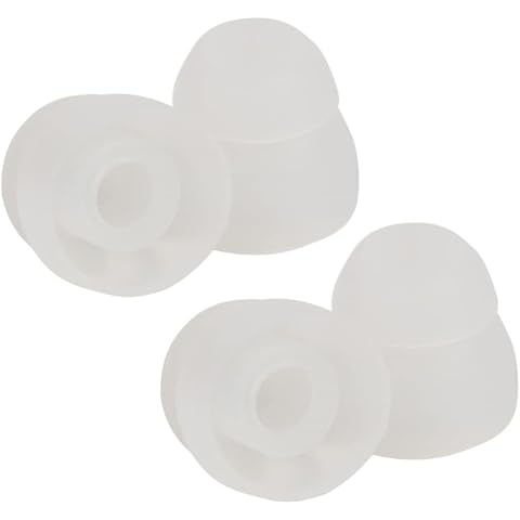 in-Ear Headphones Ear Tips Double Flange Earpads Perfectly Fits for Earphones with Inner Hole 4.5mm double flange ear tips buds pads Cover