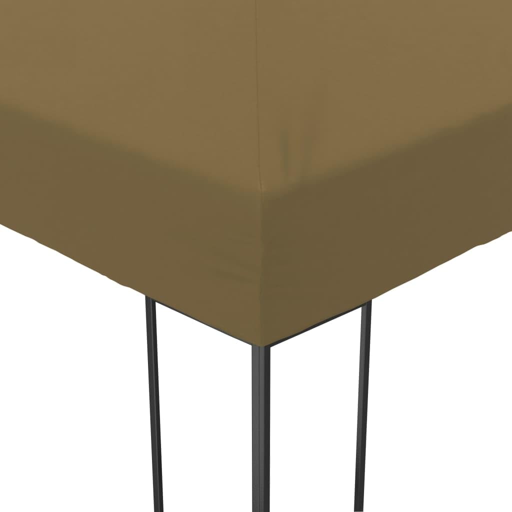 Pawilon ogrodowy 6 x 3 x 2,7 m, kolor taupe, 180 g/m, kolor artykułu - taupe