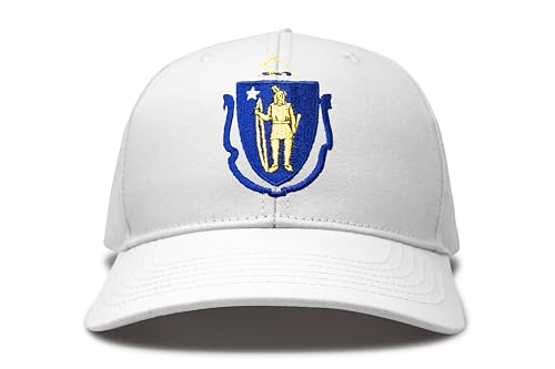 Image of International Tie State Hat for Men and Women, Adjustable Snapback Trucker Baseball Cap with Embroidered Patch