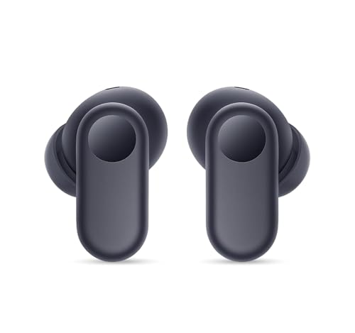 Image of Nord Buds 2R True Wireless Earbuds with 12.4mm Drivers Compatible with OnePlus, 38H Playback, Dual Mic AI Clear Calls, Bluetooth 5.3, IP55 Water Resistance, Fast Pairing (Deep Grey)