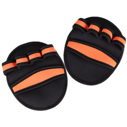 BESPORTBLE 1Pair Wide Weight Lifting Gloves for Men Comfortable Breathable Grip Pads for Gym Training Open Hand Design for Enhanced Flexibility for Weightlifting and Fitness Workouts