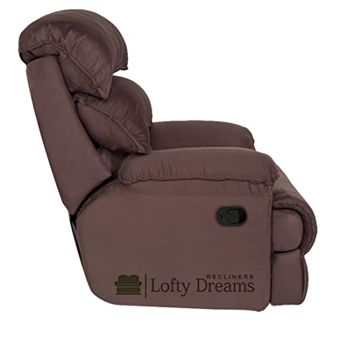 Image of Elegant Recliner Sofa 1 Seater - Supreme Comfort, Durable Manual Recliner Chair Design, and 5-Year Warranty for Reliability