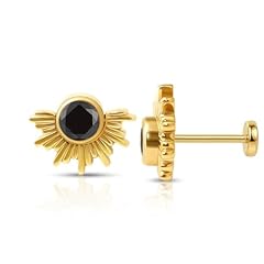13.Black.18k Gold-plated