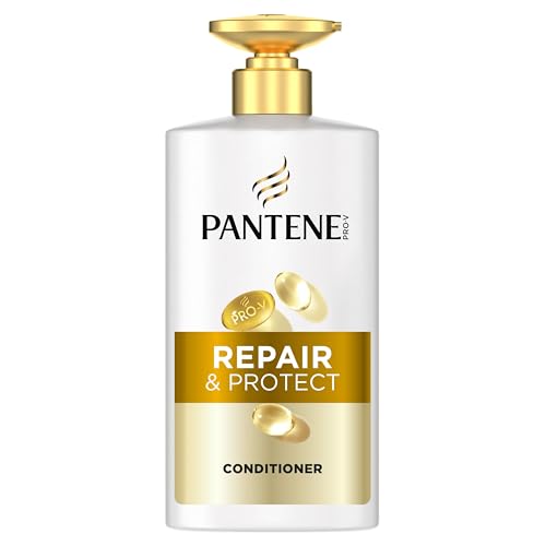 Pantene Pro-V Repair & Protect Hair Conditioner 2x The Nutrients In 1 Use Strengthen Hair From Within For Weak And Damaged Hair 490ML