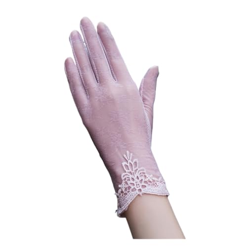 Guantes de verano mujer protector solar corto seda hielo tactil 2