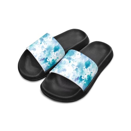 Kids Slides Girls Sandals Comfort Non-Slip Beach Pool Boys Shower Shoes Indoor Outdoor (Little Kid/Big Kid)