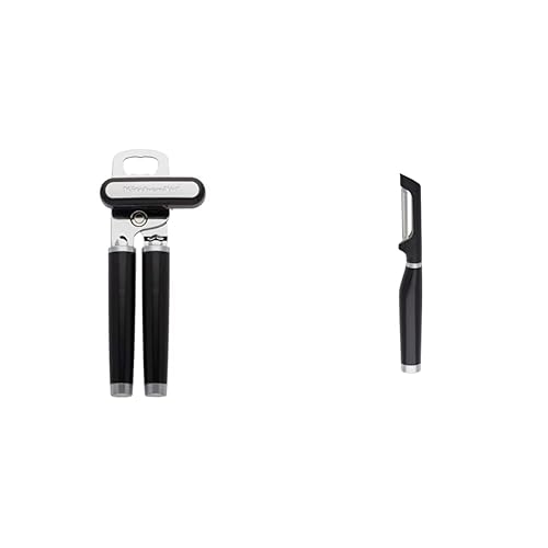 Classic Multifunction Can Opener/Bottle Opener, 8.34-Inch, Black & KE112OHOBA Classic