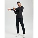 TACVASEN Men's Thermal Shirt Long Sleeve Fleece Lined Base Layer Lightweight Athletic Undershirt Winter Tops Workout - Image 5