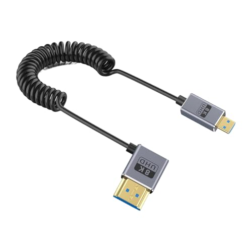 Câble coaxial 2.1 8K60Hz résout les pertes de signal des caméras
