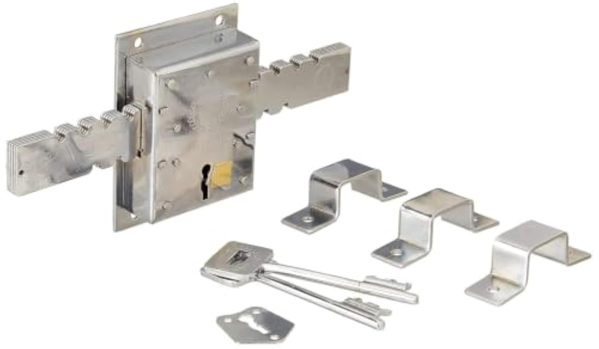 10 Chal Main Gate Lock with Extra Keys