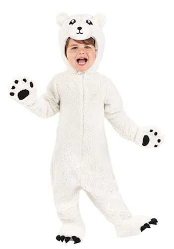 Disfraz de Oso Polar Ártico para Bebés 4T