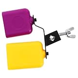 DECORNIJIA 高低音カウベル木魚梆子パーカッションブロックドラム 軽量持ち運び簡単 耐久素材使用 親子音楽教育向けドラムキット対応スタンド