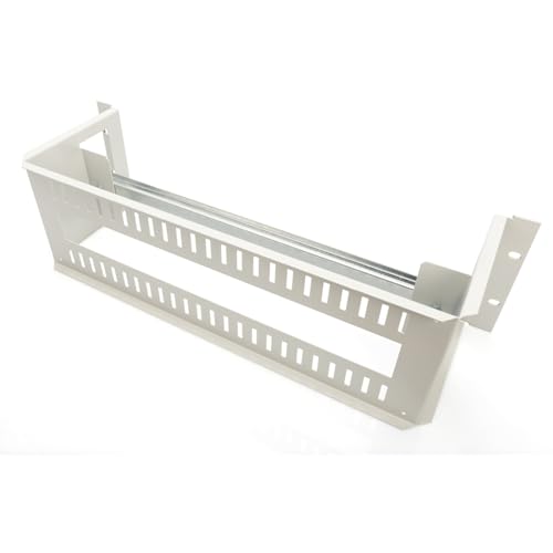 Support de rail DIN 19 pouces DIGITUS 3U avec passage de câble arrière