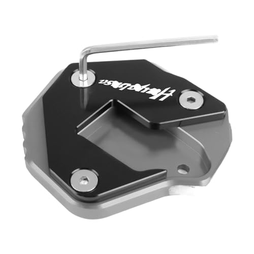 Extension de béquille pour GSX1300R : platine en aluminium usiné CNC