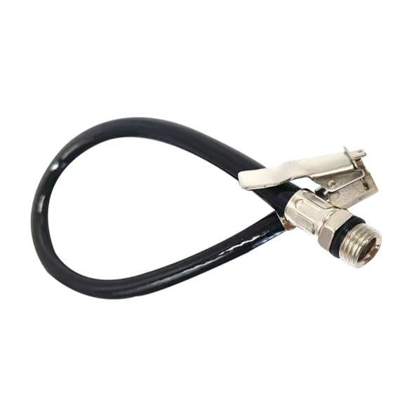 Dstarymnix Tuyau Gonfleur Pneu, Flexible de Gonflage, Tuyau Gonflage Pneu Voiture, Embout Gonfleur, Tuyau d’Extension Pneu avec Tuyau Flexible Caoutchouc...