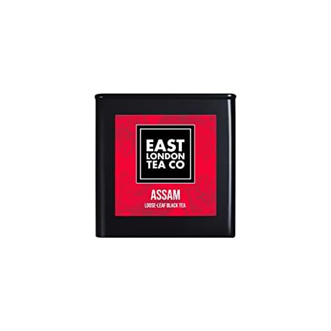 East London Tea Co. - ASSAM Loose-Leaf Black Tea | High in Antioxidants | 100% natural ingredients (90g Tin) Cover