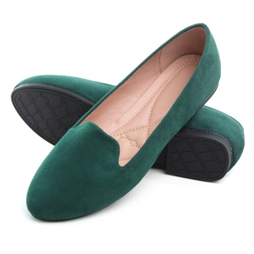 Image of SAILING LU Women Round Toe Comfortable Ballet Flats | Shoes for Women, Dressy, Slip-ons, Loafers