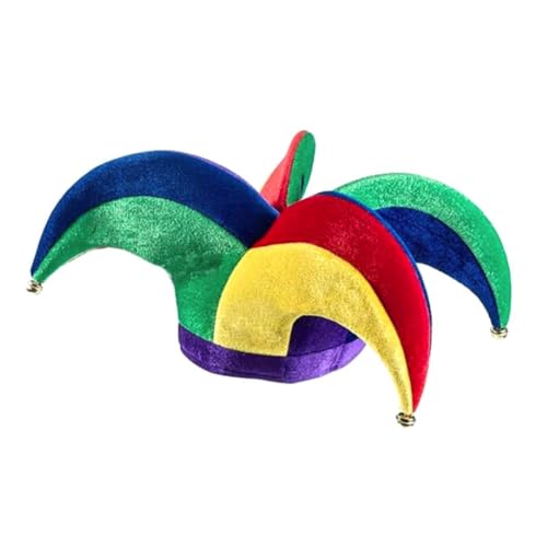 Chapeau clown pour jeu de rôle et soirées à thème au design soigné