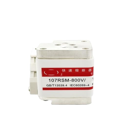 Fusible rapide 107RSM 800V à grande tête plate pour protection industrielle 1600A