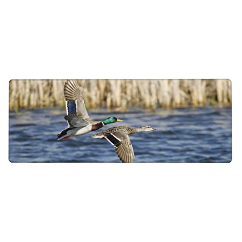 Tapis de souris Canards colverts pour éviter les glissements de bureau