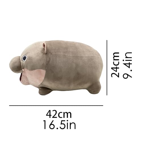 Hippo peluche mignon doudou animal pour apaiser le sommeil de bébé - 5