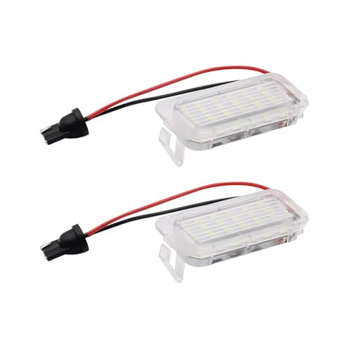 Luz LED para placa matrícula canbus con iluminación blanca de 6000K 4