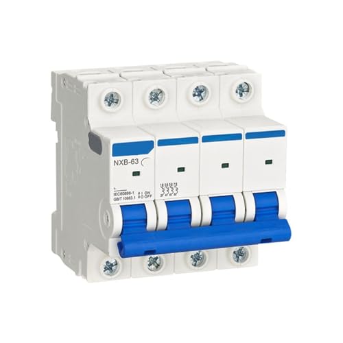 Disjoncteur miniature NXB-63 4P C50 protection tableau électrique tétrapolaire
