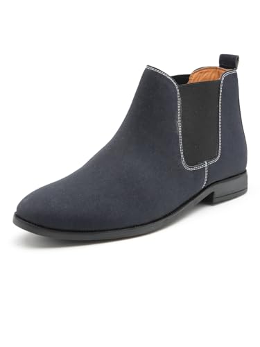 Image of Men's Slip On Fashion Chelsea Boots | High Tops, Soft Cushioned Insole, Comfortable Fit, Trendy, Stylish Boots