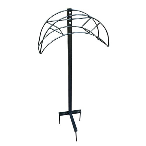 Support de tuyau d'arrosage en métal robuste et amovible - 2