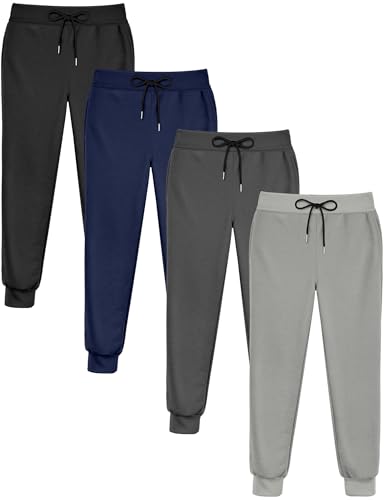Boys Sweatpants Athletic Pants Joggers with Pocket Drawstring Kids Activewear Boys Clothes