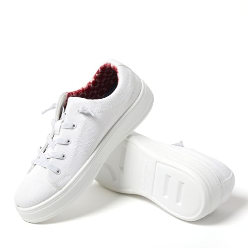 Image of Dearfoams Women's Shoes - Mabel Lightweight Comfortable Easy Slip on Sneaker with Arch Support