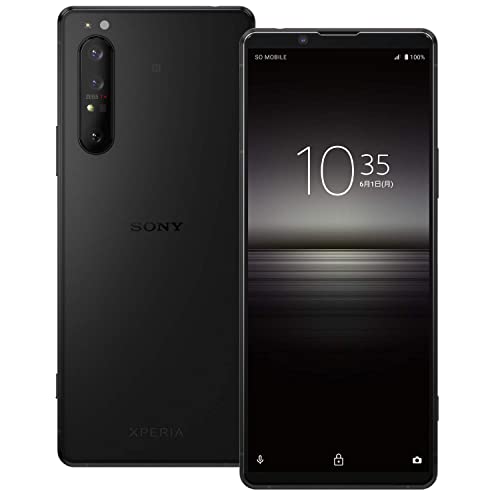 Amazon | 【整備済み品】 Xperia 1 II SO-51A docomo ブラック SIM