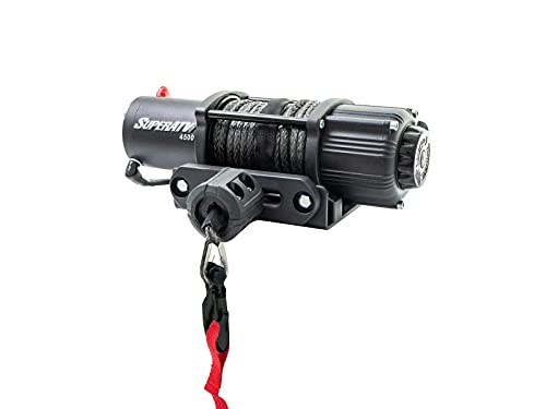 SuperATV Black Ops Winch 4500 lb y Montura Polaris RZR miniatura 2