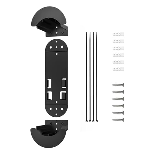 Support de câble Ethernet mural en ABS pour rangement de 45,7m