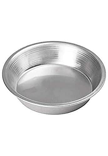 Assiette à tarte ronde Winco Appl-8 en aluminium pour réussir vos quiches et biscuits