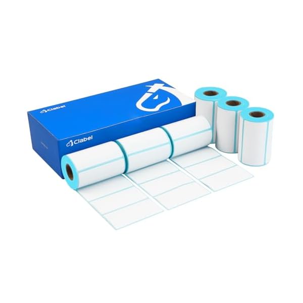 CLABEL Thermo Etiketten für 221B 220B 230B 320B Etikettendrucker