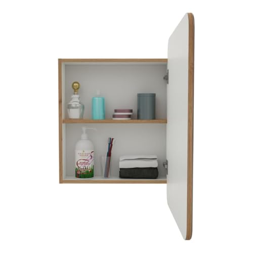 Encuentra gabinete de madera con espejo marca maderkit, en la categoría de espejos para baño. Gabinete de madera con espejo Marca MADERKIT 7