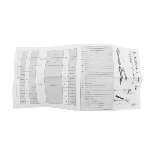 LABLT Stainless Steel Sprayer with Pressure Gauge, Safety Valve, Stainless Steel Hand Pump Sprayer, Stainless Steel Tank Multi-Purpose Sprayer for Spraying in Home/Gardening (1.5 Gallon)