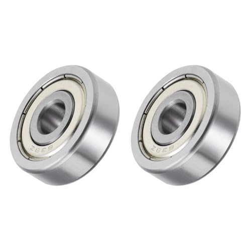METALLIXITY �f�B�[�v�O���[�u�{�[���x�A�����O�i638ZZ�A8mm x 28mm x 9mm�j2�A�Y�f�|���̃_�u���V�[���h�H�Ɨp�x�A�����O - �Y�Ɨp�}�C�N�����[�^�[����