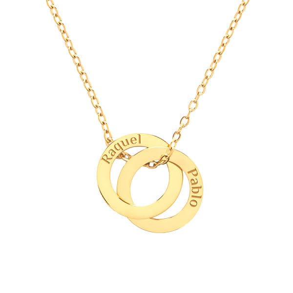 Transparent Gift Collar Aros con Texto Personalizado. Regalos Originales para Cumpleaños, Navidad y Ocasiones Especiales. Joya para Mujer, Niña, Madre, o Amiga. Joyería Elegante.