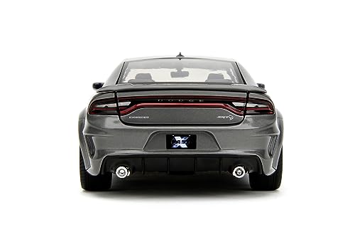 Jada Toys Dodge Charger 1:24 Gris oscuro miniatura 6
