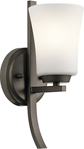 Kichler Lighting 45888Oz One Light Wall Sconce From The Tao Collection, Olde Bronze #TOP29
