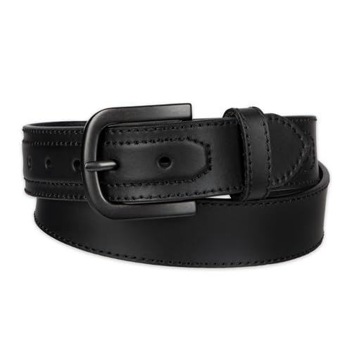 Dickies Men's Industrial Strength Leather Belt – Workwear, Durable, Reinforced, Heavyweight2