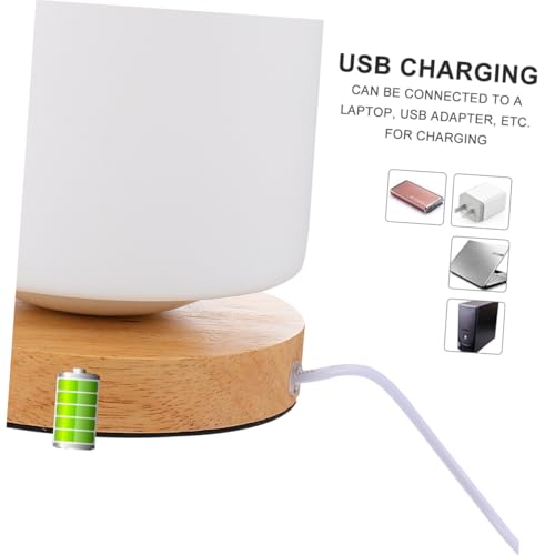Lámpara de mesa LED ajustable color cálido con control táctil miniatura 4