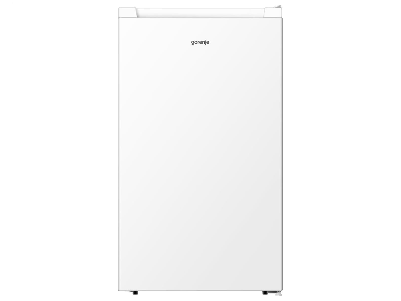 Gorenje RB39EPW4 lodówka stołowa z zamrażalnikiem/wolnostojąca/EEK E / 38 dB / 82 litry/CrispZone/oświetlenie LED/wymienne zawiasy drzwi/wys. x szer. x gł.: 84,2 x 47,5 x 44,8 cm/biała
