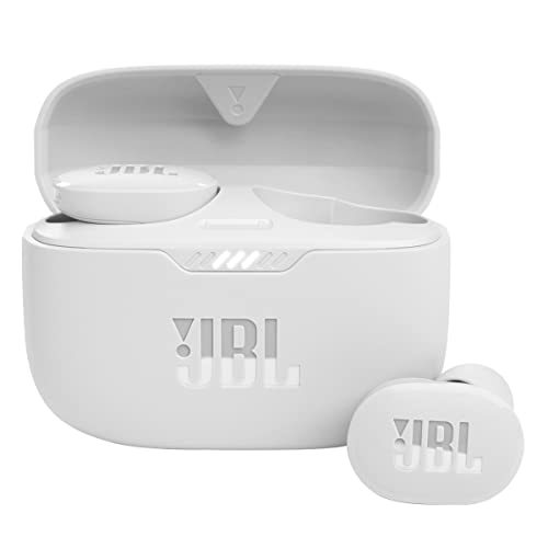 JBL Tune 130NC TWS True Wireless in-Ear Noise Cancelling Headphones - White (Renewed)