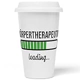 JUNIWORDS To-Go Becher mit Deckel, Körpertherapeutin loading (6203856)
