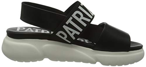 Patrizia Pepe Kids PPJ80.01, Sandali Donna, Nero