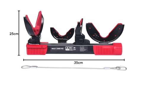 Foto von KS Tools 500.8625 Federspanner-Satz, 6-tlg, max. Belastung 1800kg